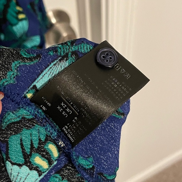 Women’s 2X | Maeve | Anthropologie
Blue, Navy, Yellow, Black Butterfly Dress - Picture 11 of 13